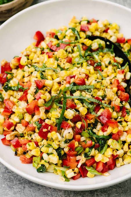 AMERICAN CORN & BELL PEPPER SALAD