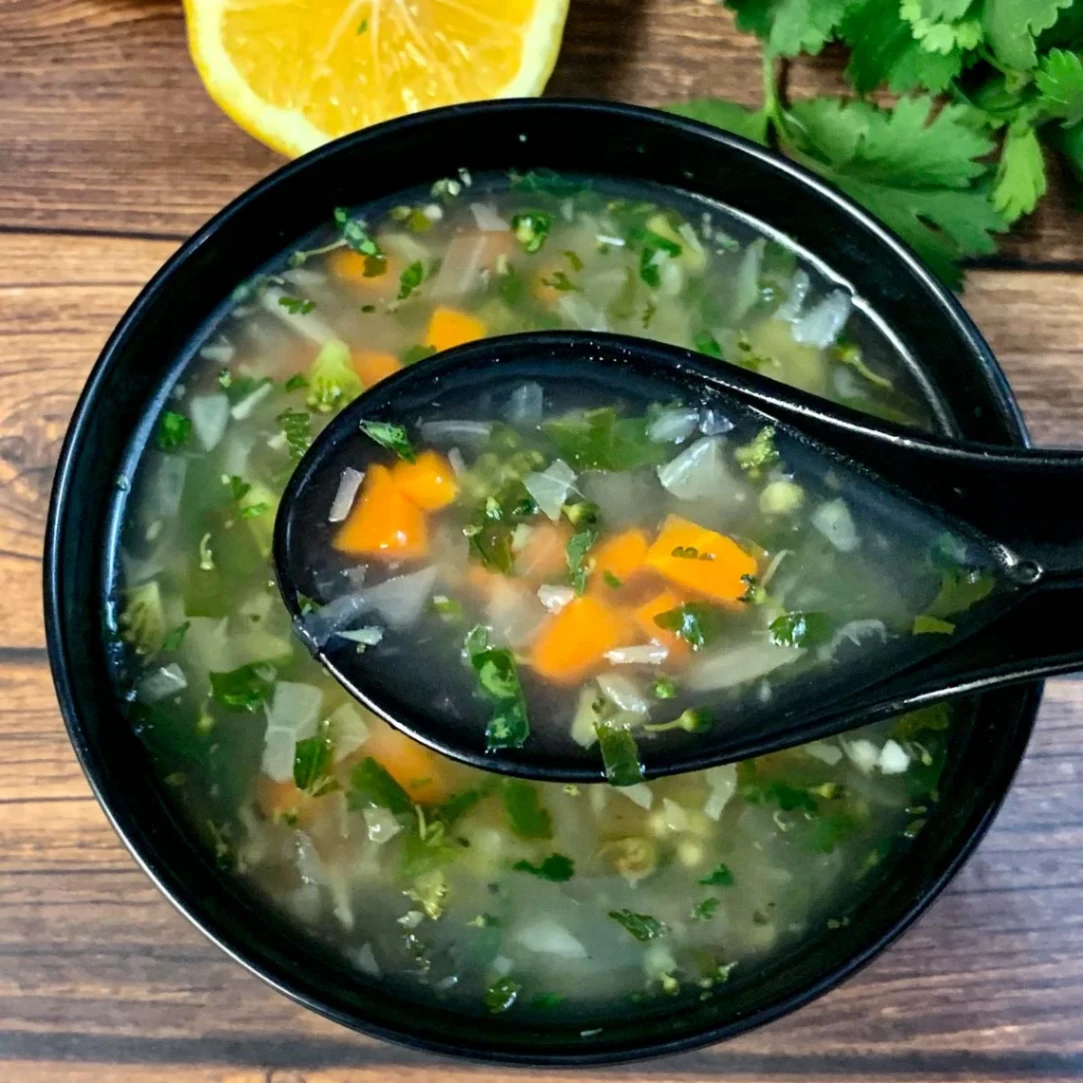 VEG LEMON CORINDER SOUP