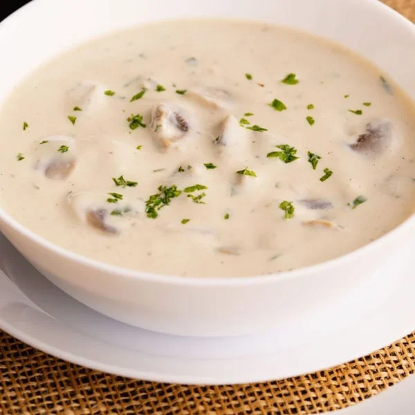 CHOICE OF CREAM SOUP