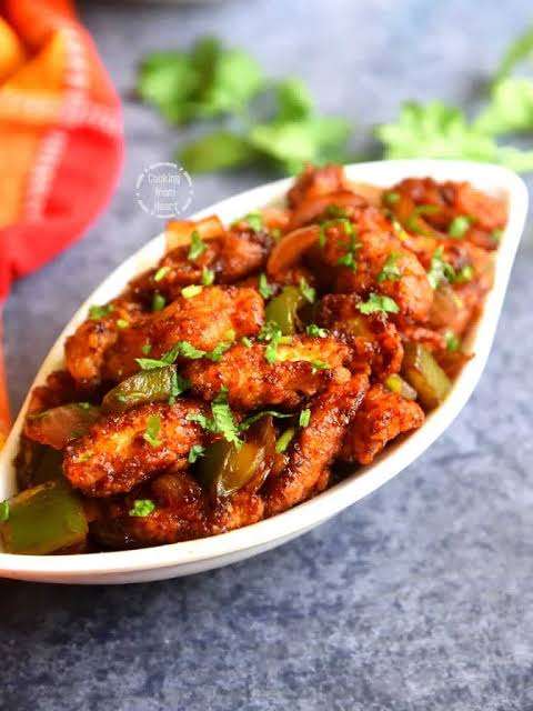 CRISPY BABYCORN SCHZEWAN STYLE