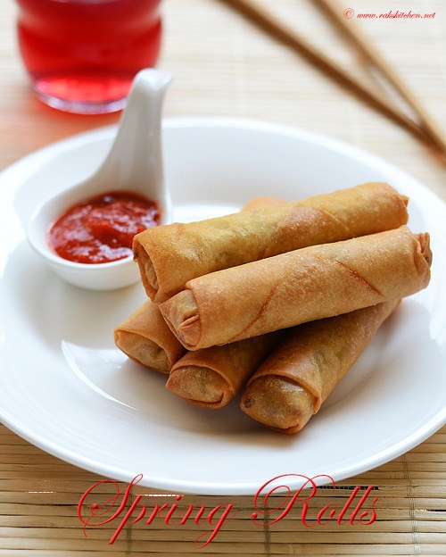 SPRING VEG ROLLS