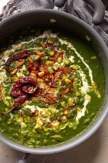 LEHSOONI PALAK CORN